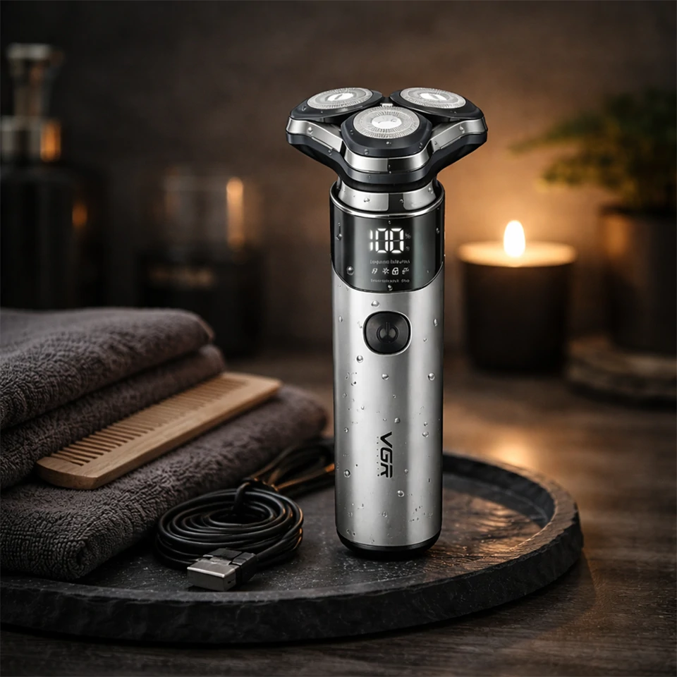 V-321 háromfejes akkumulátoros borotva 