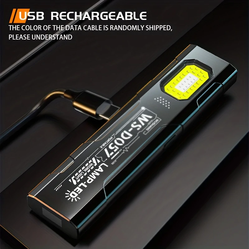 LS07 ultravékony zseblámpa mágnessel és csiptetővel