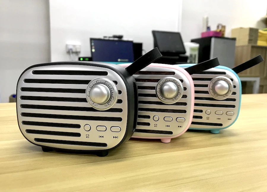 CR-X64 mini hordozható BT hagszóró és FM rádió