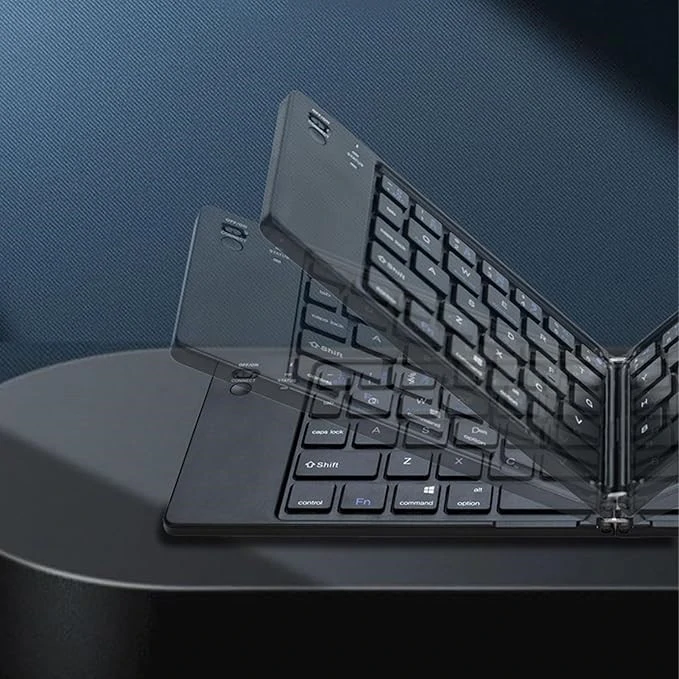 AOAS összecsukható Bluetooth billentyűzet A-1007