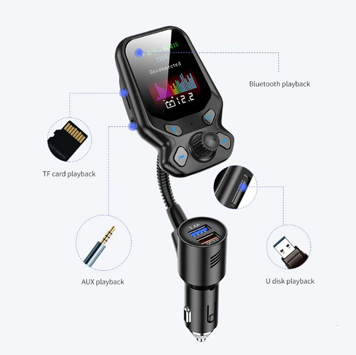T819 Bluetooth FM transzmitter