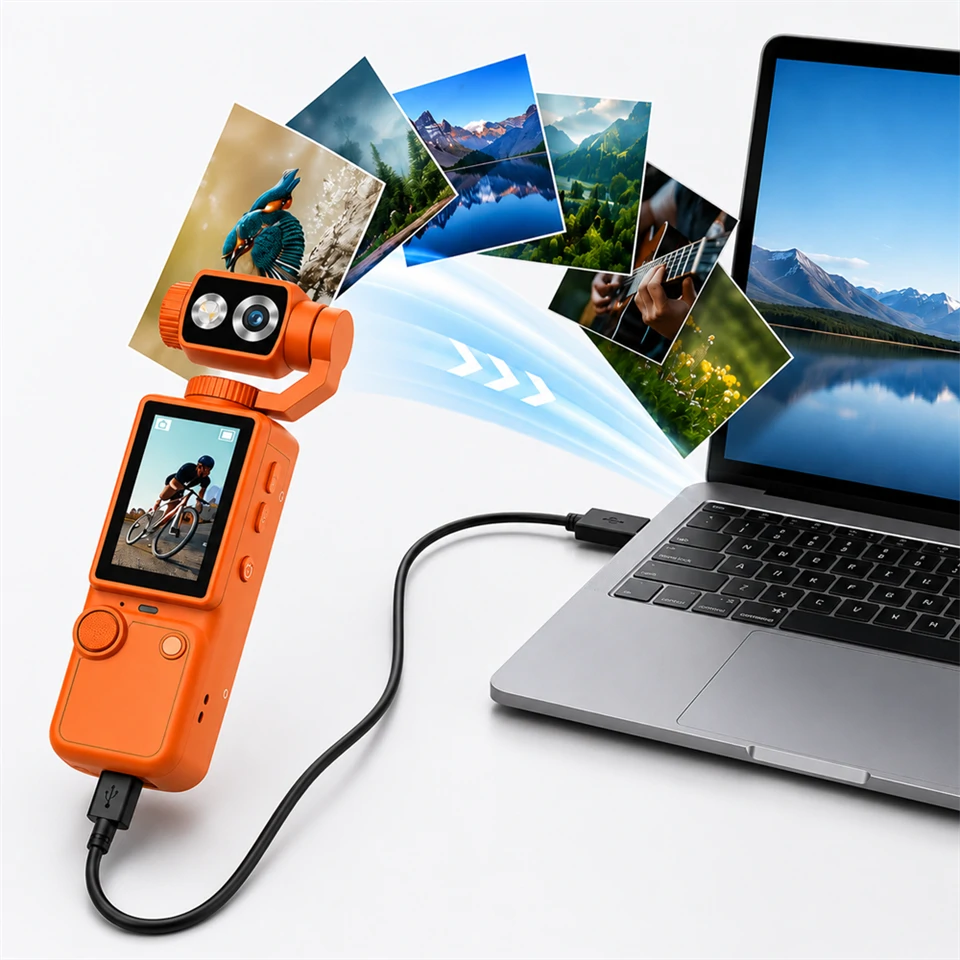Q8 4K Ultra HD kézi vlogger sportkamera