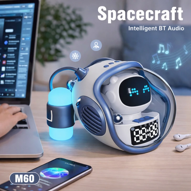 Spacecraft M60 Bluetooth rádiós óra