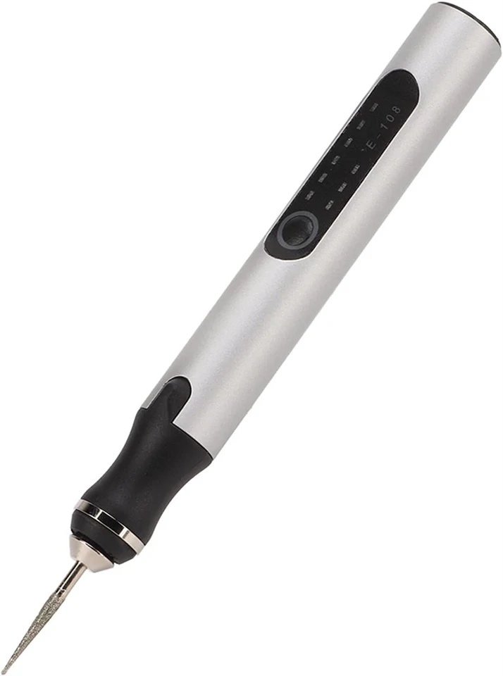 Elektromos gravírozó mikrotoll készlet /3 sebesség, 10W, USB-C/