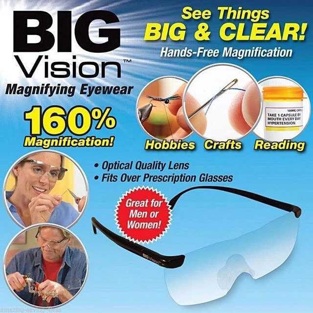 Big Vision nagyító szemüveg