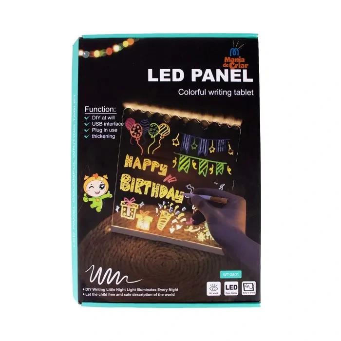 likeide IP-9032 3D akril LED rajztábla USB világítással
