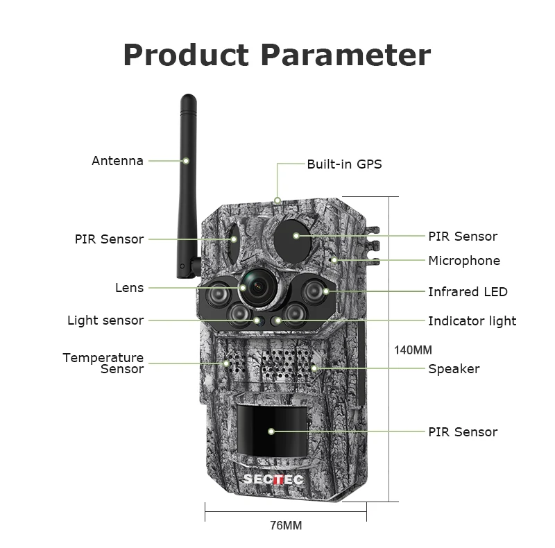 Sentec profi vadkamera
