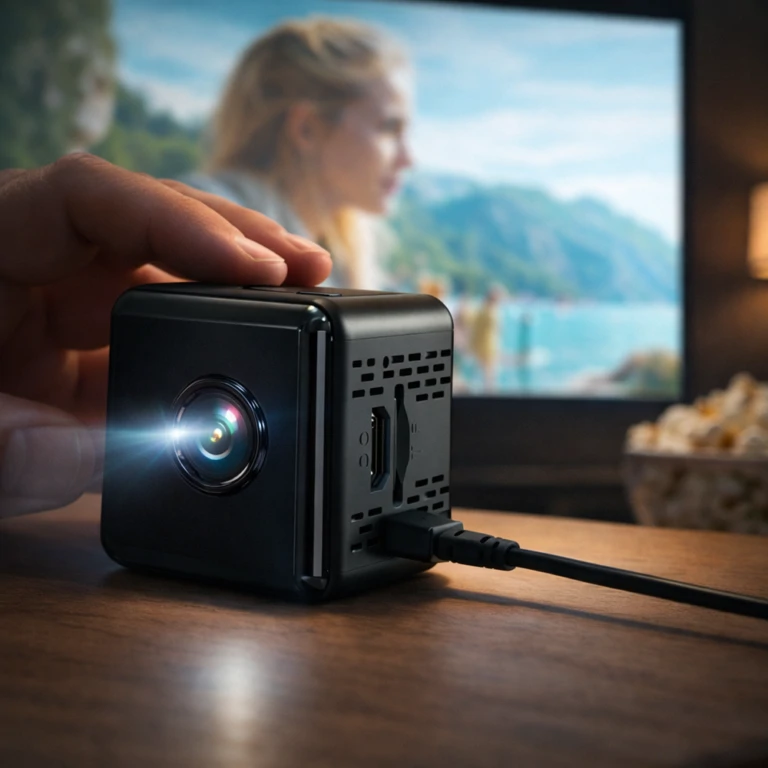 WiFi mini IP kamera – 1080P Full HD vezeték nélküli biztonsági kamera telefonos megfigyelésse