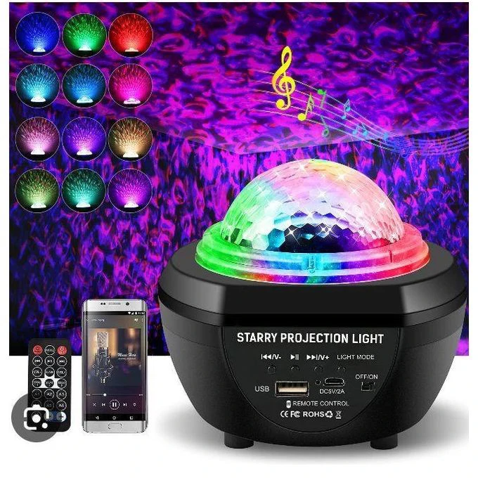 Mini RGB csillagos ég projektor BT hangszóróval - AB-WT08