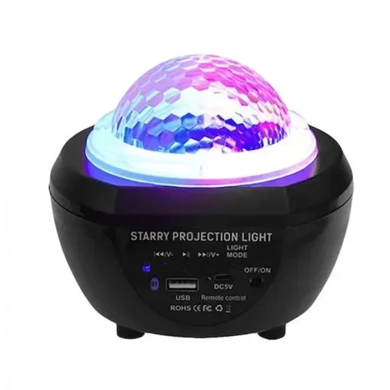 Mini RGB csillagos ég projektor BT hangszóróval - AB-WT08