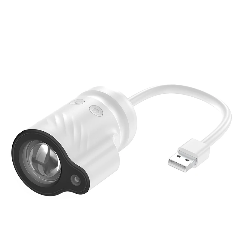Hordozható USB-s galaxis projektor éjjeli fénnyel