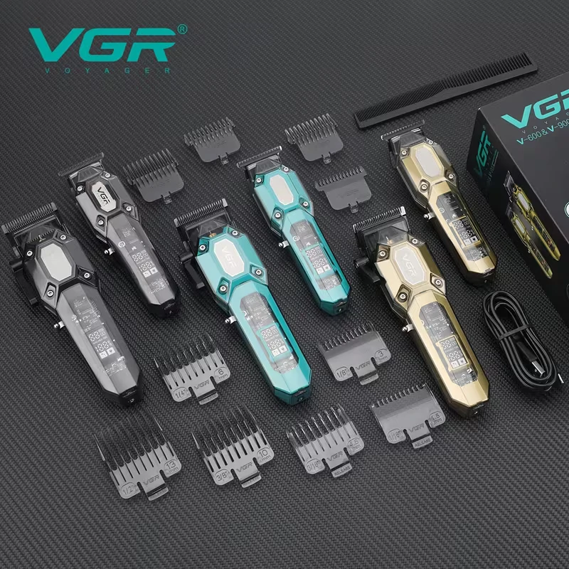 VGR V600 + V900 - Professzionális barber combo