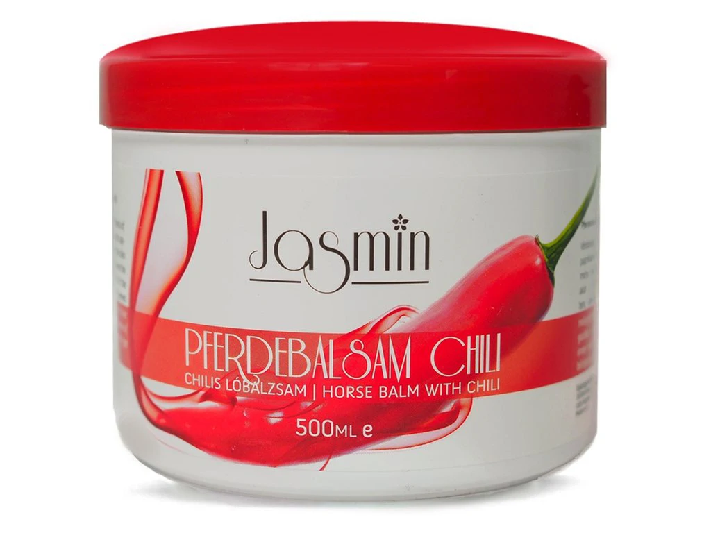 Jasmin lóbalzsam chili kivonattal (500 ml)