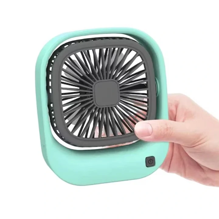 Mini tölthető asztali ventilátor 3 fokozattal