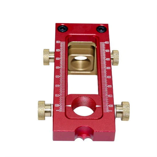 2 az 1-ben fúróvezető és dübel-fúró sablon készlet