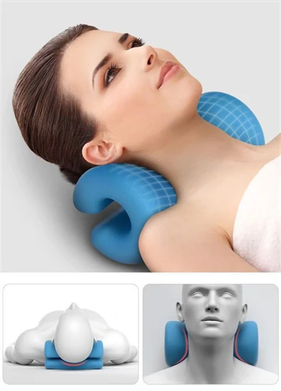 Nyak- és válllazító kiropraktikus párna