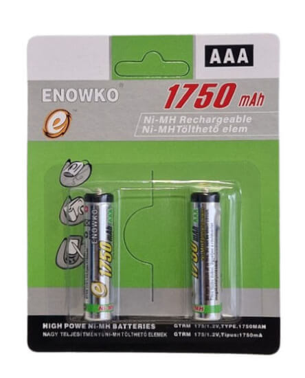 Enowko AAA tölthető elem 1750 mAh