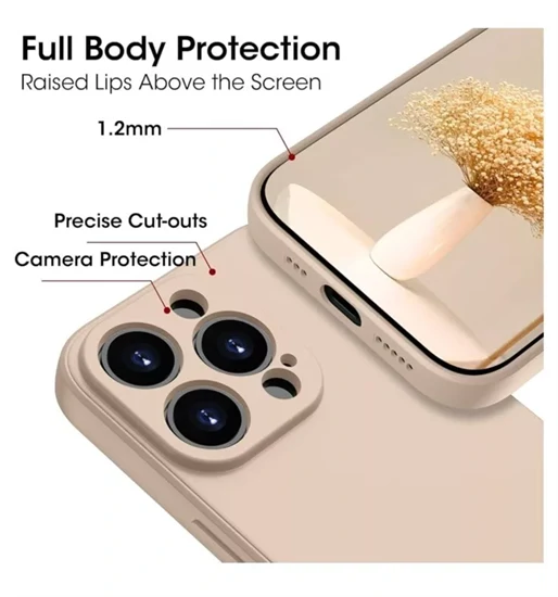 KPPIT iPhone 15 Pro szilikon tok