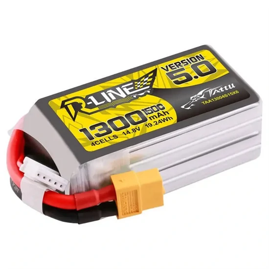 Tattu R-Line 5.0 1300mAh 14.8V 150C akkumlátor