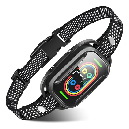 Ugatásgátló kutyanyakörv rezgéssel és hangjelzéssel