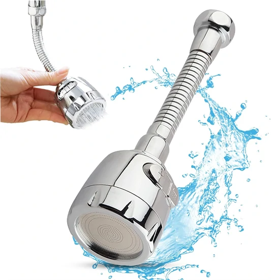 Flexibilis víztakarékos zuhanyfej mosogatóhoz