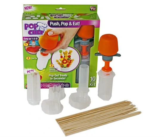 Pop Chef gyümölcs formanyomó 6 mintával