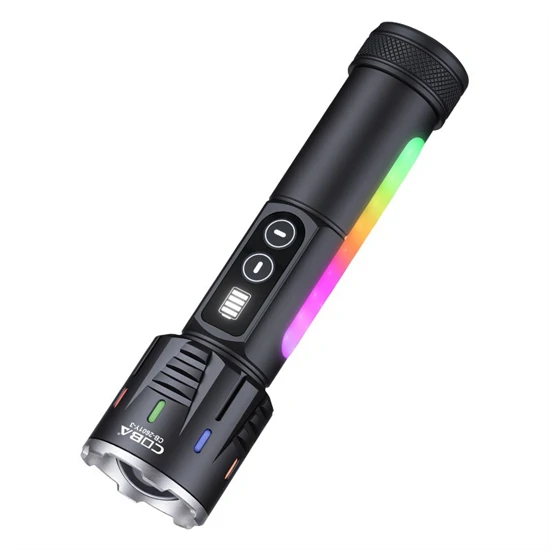 2in1 RGB zseblámpa - CB-2601A