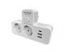 3in1 220V elosztó + USB töltő + éjjeli lámpa