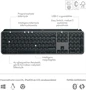 Logitech MX Keys billentyűzet
