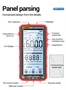 ANENG 681 LCD feszültség és voltmérő multiméter