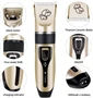 Akkumulátoros kisállat trimmer kit 