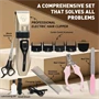 Akkumulátoros kisállat trimmer kit 