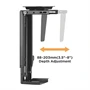 Blackmount CPB-19 PC állvány, állítható, függőleges