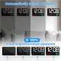 GH0707L LED falióra dátum és hőmérséklet kijelzéssel