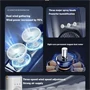 Jéggel tölthető vízpermetes asztali hűtőventilátor