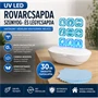 Akkumulátoros UV+LED szúnyog és rovarcsapda cserélhető ragasztólapokkal