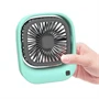 Mini tölthető asztali ventilátor 3 fokozattal